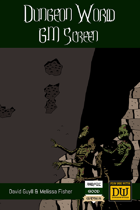 Dungeon World GM Screen (Color w/out Art)