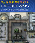 Wallaby-Class Trader - Spaceship Deckplans