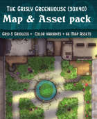 The Grisly Greenhouse - Map & Asset pack