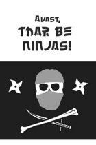 Ninja Character Sheet for Yarr Pirate RPG