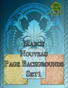 Knotty Works Backgrounds March Nouveau Set 1