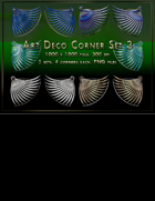 Art Deco Corner Set 3