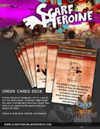 Scarf Heroine - Order card deck