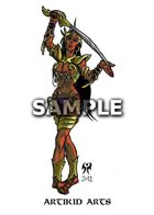 Bejewelled Warrior Princess