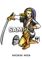 Elfish Swordmistress