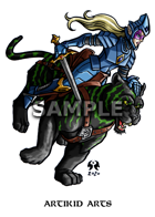 Elfish Cavalry
