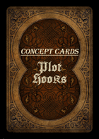 Concept Cards - Plot Hooks