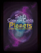 Sci-Fi Planets - Concept Cards