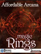Affordable Arcana - Magic Rings (PFRPG)