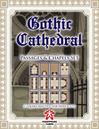 Gothic Cathedral: Passages & Chapels Set