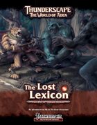 Thunderscape: Lost Lexicon, Part 2: Radiant Demise
