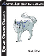 Stock Art: Blackmon Blink Dog