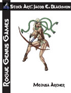 Stock Art: Blackmon Medusa Archer