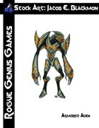 Stock Art: Blackmon Armored Alien