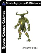 Stock Art: Blackmon Apocalypse Golem