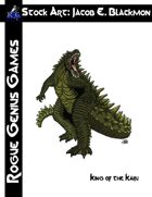 Stock Art: Blackmon King of the Kaiju