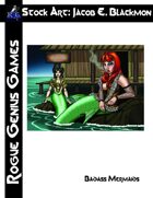 Stock Art: Blackmon Badass Mermaids