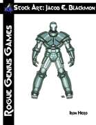 Stock Art: Blackmon Iron Hero