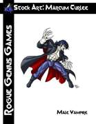 Stock Art: Curlee Male Vampire