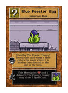 Blue Feaster Egg - Custom Card