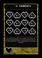 -1 Counters - Custom Card