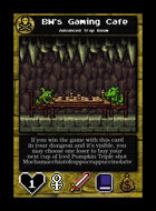 Bw's Gaming Cafe - Custom Card