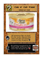 Can O' Cat Food - Custom Card