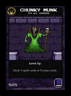 Chunky Munk - Custom Card
