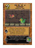 Birds Of A Feather - Custom Card