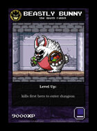 Beastly Bunny - Custom Card