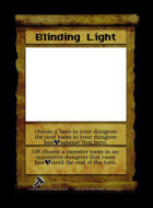 Blinding Light - Custom Card