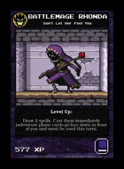 Battlemage Rhonda - Custom Card