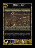 Beast Bar - Custom Card