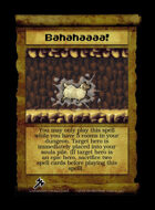 Bahahaaaa! - Custom Card