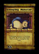 Sleeping Monster - Custom Card