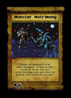 Monster Matrimony - Custom Card