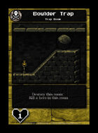 Boulder Trap - Custom Card