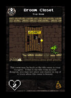 Broom Closet - Custom Card