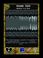Blade Hall - Custom Card