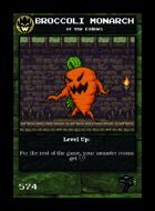 Broccoli Monarch - Custom Card