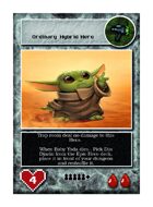 Baby Yoda - Custom Card