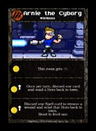 Arnie The Cyborg - Custom Card