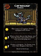 Carnosaur - Custom Card