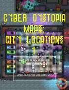 Cyber Dystopia - City Locations 1 Map Pack