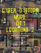 Cyber Dystopia - City Locations 2 Map Pack