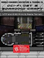 Sci-Fi Map Tiles - Boarding Craft