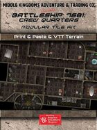 Adventure Map Tiles: Battleship 7681: Crew Quarters
