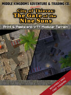 Battle Map: The Gate of the Nine Suns