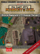 Battle Map: The Last City: Market & Jail