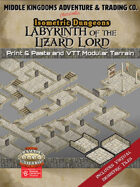 Isometric Dungeons: Labyrinth of the Lizard Lord